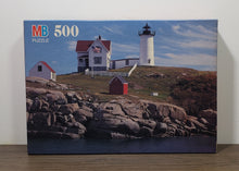 Load image into Gallery viewer, Coventry 500 Piece Puzzle ~ Nubble Lighthouse, York Beach, ME
