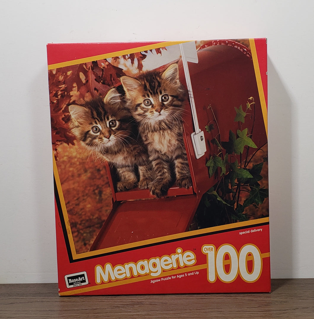 Rose Art Menagerie 100 Pieces Puzzle - Special Delivery