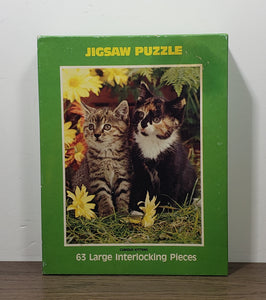 The Rainbow Works, Babes, 63 Piece, "Curious Kittens" Puzzles
