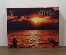 Load image into Gallery viewer, Merrigold Press, &quot;Dolphin Sunset&quot;  1000 Piece Puzzle
