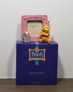 Pooh 100 Acre Collection Mini Frame "Feeling Birthdayish All Over"