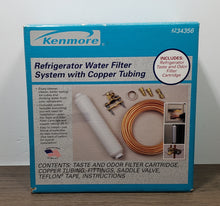 Load image into Gallery viewer, Kenmore Refrigerator Water Filter System with Copper Tubing
