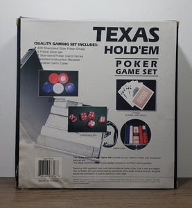 Texas Hold'em Poker Set In Aluminum Case