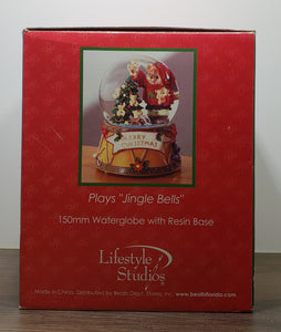 Lifestyle Studios Holiday Collection Musical Waterglobe Plays Silent Night