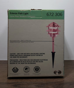 Hampton Bay Low Voltage Exterior Path Light 672 306 (Set of 2)