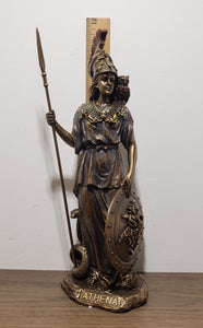 Greek Goddess Athena Statue Goddess Of Wisdom War & The Arts Sculpture