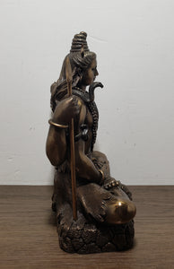 Shiva in Padmasane Lotus Pose Statue Figurine