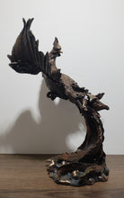 Load image into Gallery viewer, Top Collection 12 Inch Mythical Rising Fire Phoenix Statue in Cold Cast Bronze

