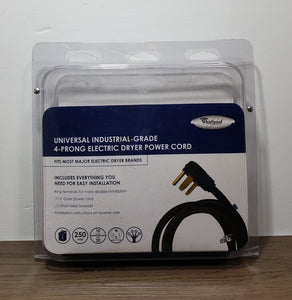 Whirlpool 8171381RC Genuine OEM Power Cord For Dryers