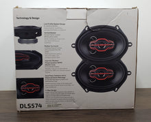 Load image into Gallery viewer, Dual Electronics DLS574 4-Way (6 x 8) or (5 x 7) inch Car Speakers
