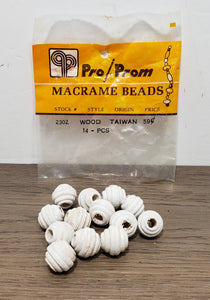 Vantage Pro/Prom Macrame Wooden Beads