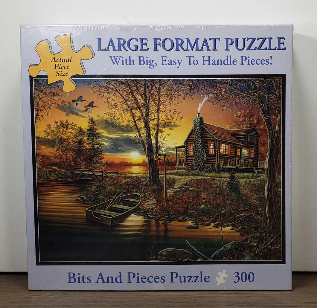 Bits and Pieces Jim Hansel: As Night Falls 300 Pieces Puzzle