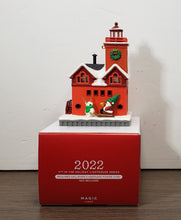 Load image into Gallery viewer, Hallmark Keepsake Plastic Christmas Ornament 2022 Year-Dated, Holiday Lighthouse with Light
