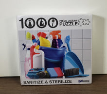 Load image into Gallery viewer, 1000 Piece Jigsaw Puzzle - Sanitize &amp; Sterilize Cleaning Products Puzzle
