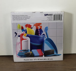 1000 Piece Jigsaw Puzzle - Sanitize & Sterilize Cleaning Products Puzzle
