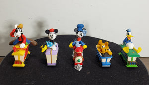 Hallmark Merry Miniatures Collection of Charm MICKEY EXPRESS 1998 Set of (5)