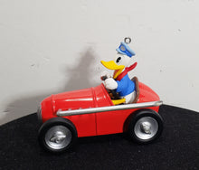 Load image into Gallery viewer, Hallmark &quot;Donald Goes Motoring&quot; Christmas Ornament 2001
