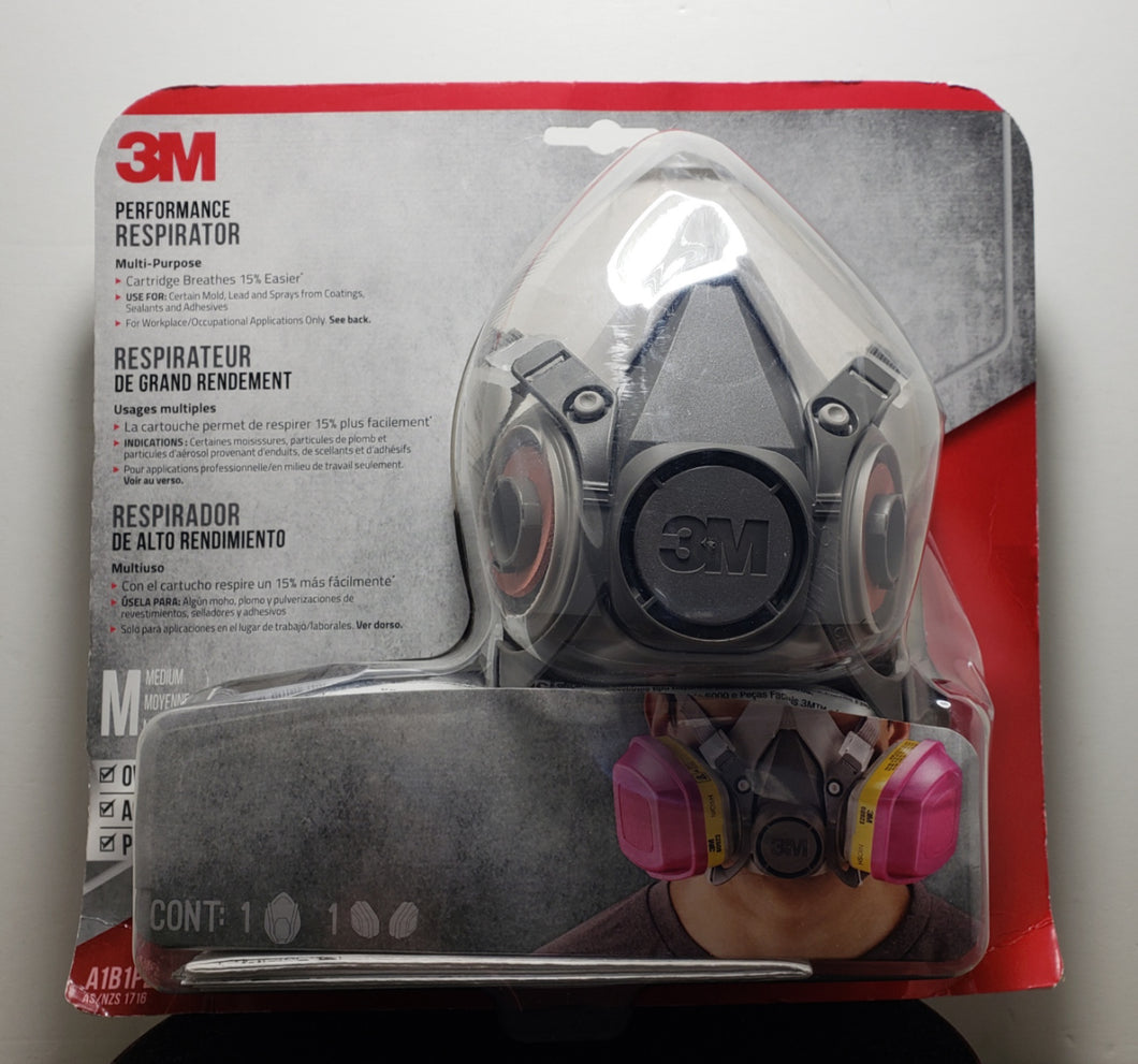 3M Professional Multi-Purpose Respirator, Medium (62023H1-DC)
