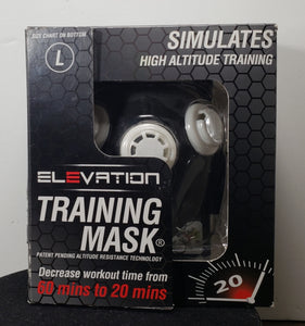 TRAININGMASK - Elevation Training Mask 2.0 Blackout - Fitness Mask, High Altitude Mask, Workout Mask