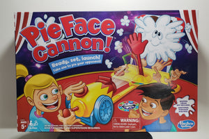 Hasbro Gaming Pie Face Cannon Game Whipped Cream Family Board Game