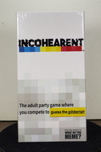 Load image into Gallery viewer, Incohearent - The Party Game Where You Compete to Guess The Gibberish
