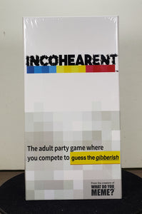 Incohearent - The Party Game Where You Compete to Guess The Gibberish