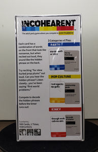 Incohearent - The Party Game Where You Compete to Guess The Gibberish