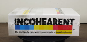 Incohearent - The Party Game Where You Compete to Guess The Gibberish