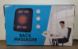 Heated and Massaging Back Chair Massager for Home, Office or Car