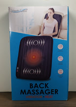 Load image into Gallery viewer, Heated and Massaging Back Chair Massager for Home, Office or Car
