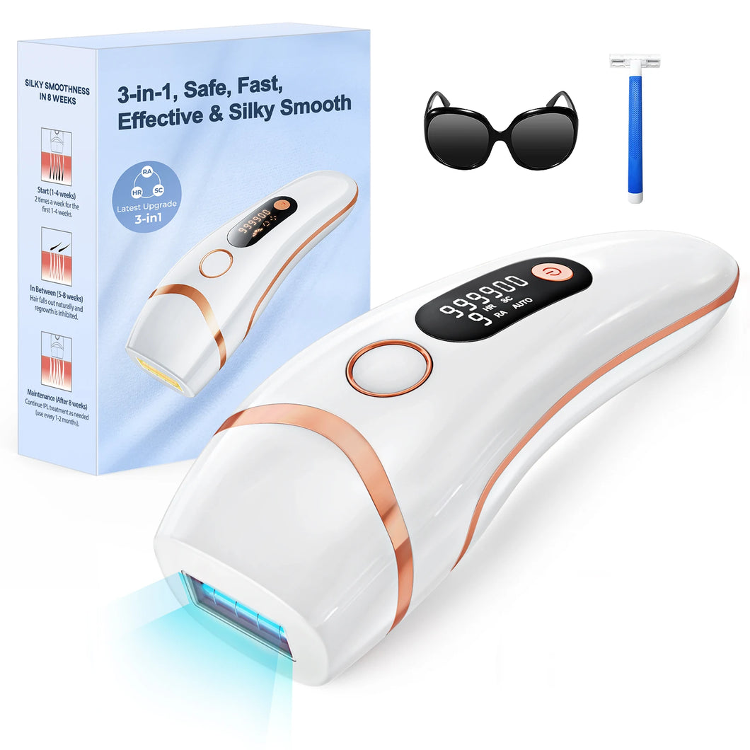 IPL Epilator Flashes Laser Hair Removal Painless Permanent