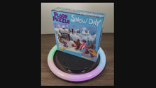 Load and play video in Gallery viewer, Dalmatian Press Floor Puzzle Snow Day
