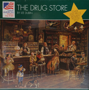 The Drug Store By Lee Dubin - 500 Piece Puzzle - Masolut Superstore