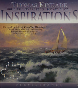 Thomas Kinkade Inspirations "Perseverance" 300pc. Puzzle - Masolut Superstore