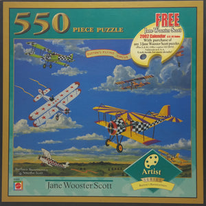 Jane Wooster Scott Burton's Flying Circus  500 Piece Puzzle - Masolut Superstore