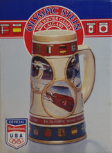 Load image into Gallery viewer, BUDWEISER ANHEUSER BUSCH CALGARY 1988 OLYMPIC WINTER GAMES STEIN CS85 - Masolut Superstore
