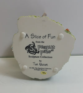 1996 Peanut Pals "A Slice of Fun" The Hamilton Collection Elephant Figurine - Masolut Superstore