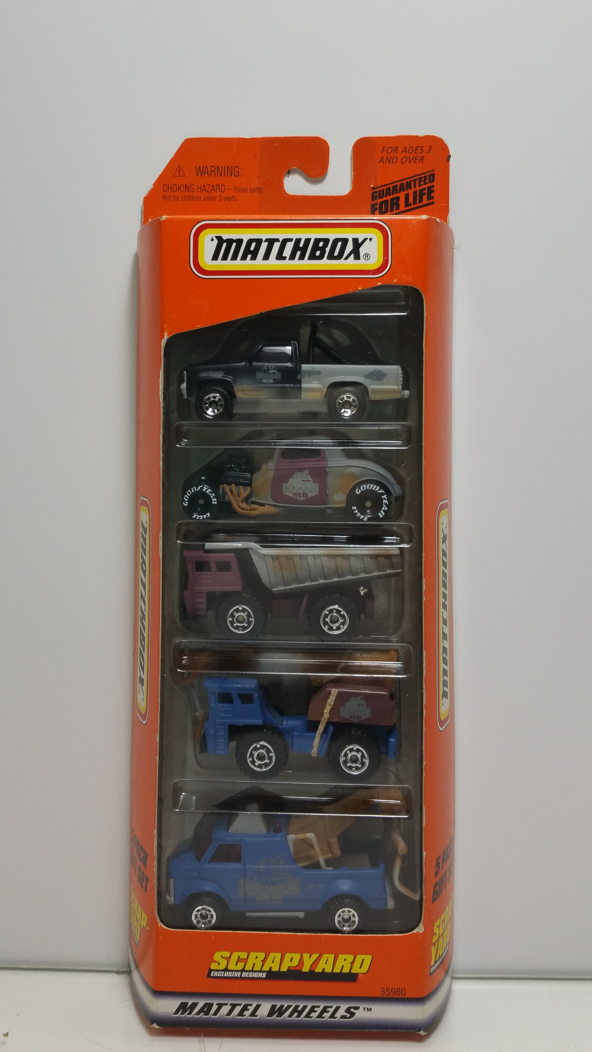 Mattel Matchbox 5-pack Gift Set: SCRAPYARD – Masolut Superstore