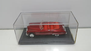 New Ray Candy Apple Red 1949 Buick Roadmaster Convertible 1/43 N Scale Diecast Car - Masolut Superstore