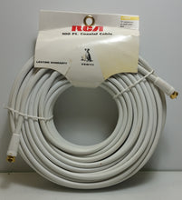 Load image into Gallery viewer, RCA VHW111NV White RG-6 Coaxial Cable With Ends (100 feet) - Masolut Superstore
