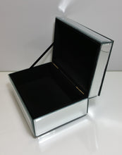 Load image into Gallery viewer, Mirrored Treasure Keepsake Box w/ Beveled Edges by Valerie - Masolut Superstore
