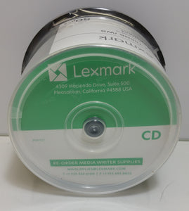 Lexmark CD-R 700MB 52X DataLifePlus White Inkjet Printable - 50pk Spindle - Masolut Superstore