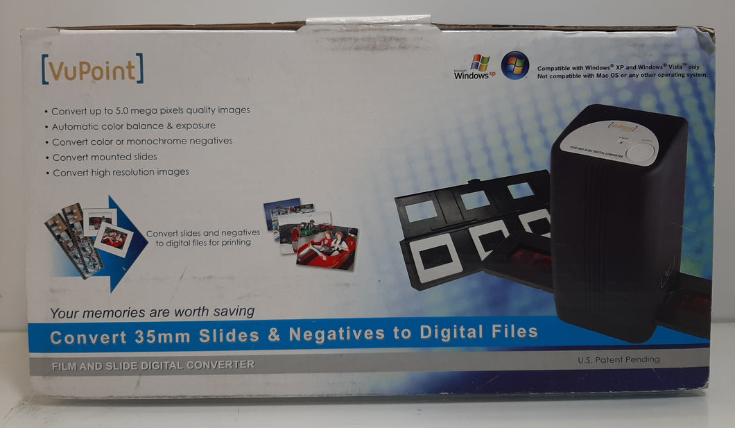 VuPoint FS-C1-VP Film and Slide Digital Converter - Masolut Superstore