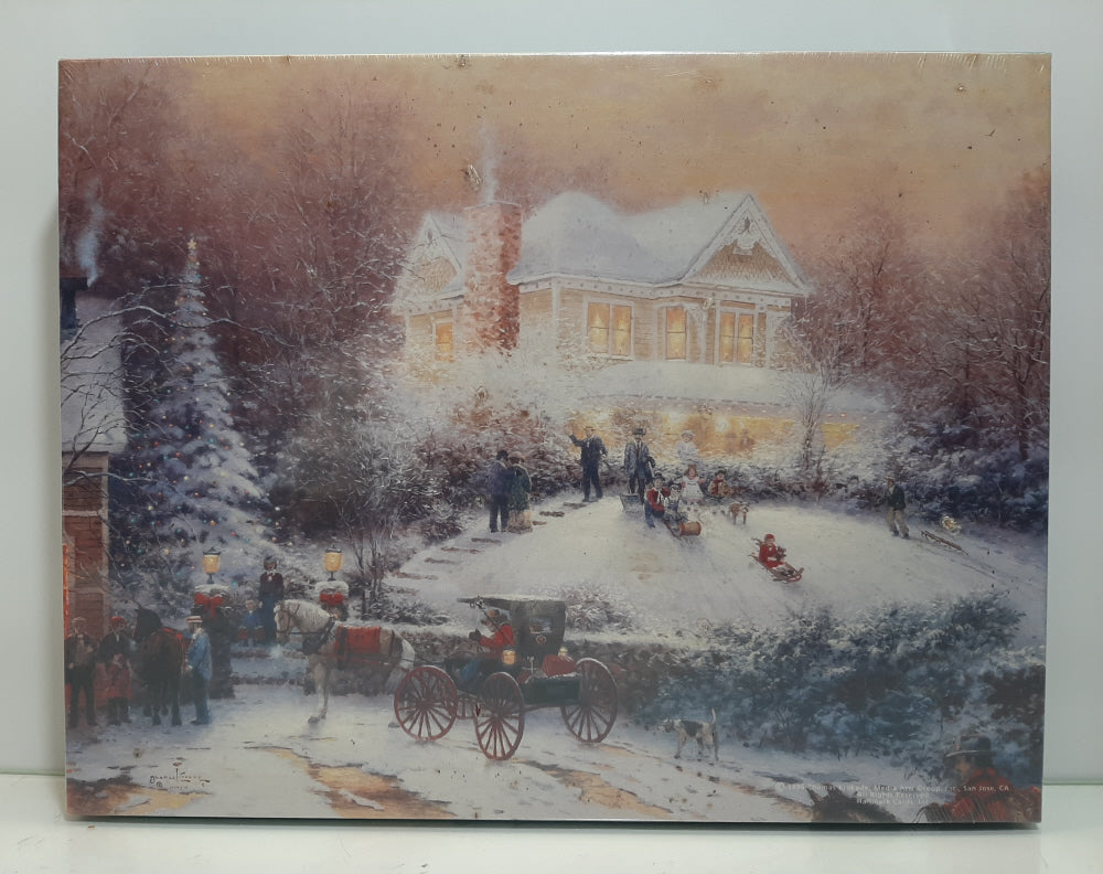 Thomas Kinkade Victorian Christmas II 500 pic Puzzle - Masolut Superstore