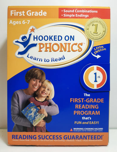 Hooked on Phonics: Learn to Read First Grade System - Masolut Superstore