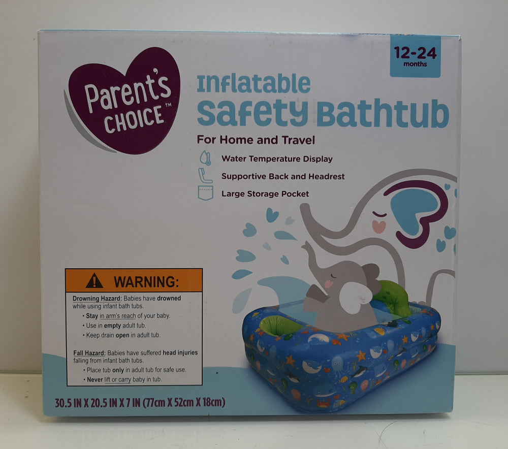 Parent's Choice Inflatable Safety Bathtub - Masolut Superstore