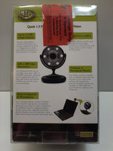 Load image into Gallery viewer, Quick 1.3MP WebCam with Night Vision (Black) - Masolut Superstore
