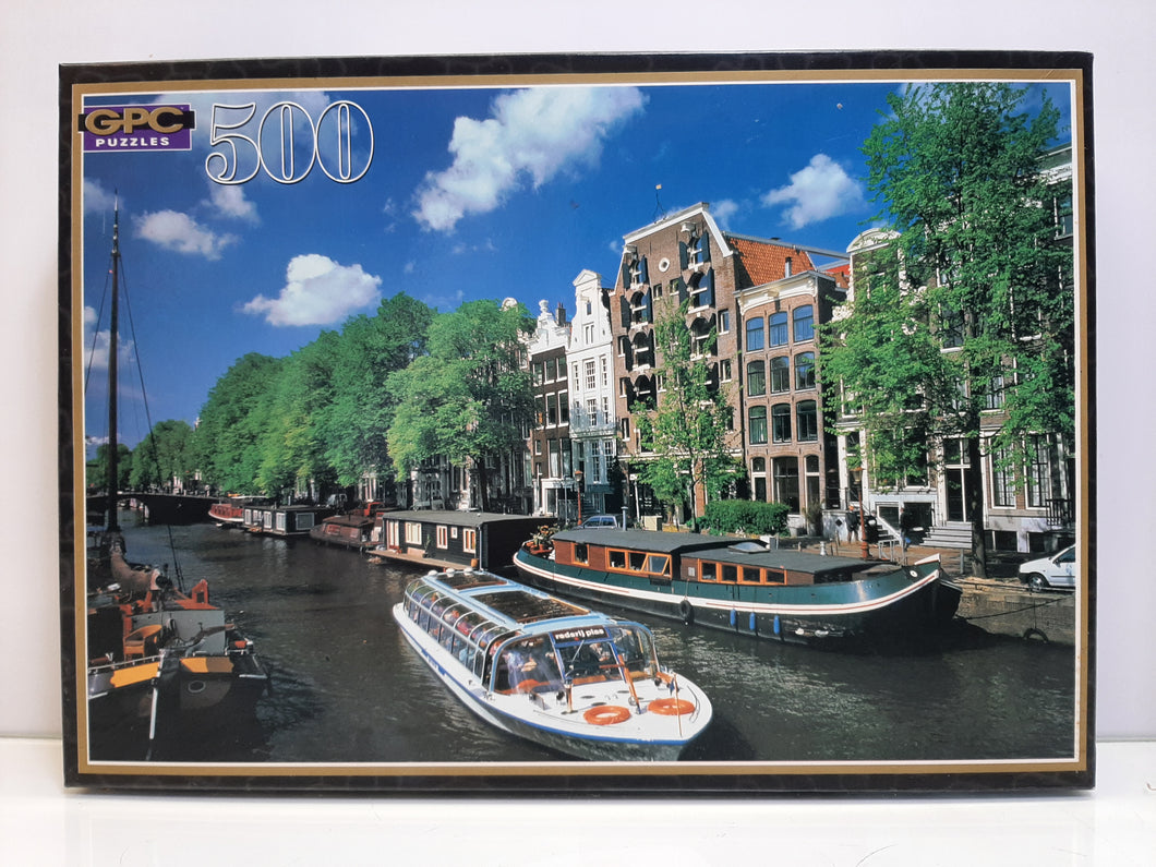 Vantage GPC 500 Piece Jigsaw Puzzle Regency Collection; Amsterdam,Netherland - Masolut Superstore