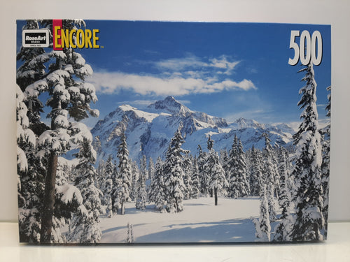 Rose Art 1998 Encore 500 Pieces Puzzle - Mount Shuksan - Masolut Superstore