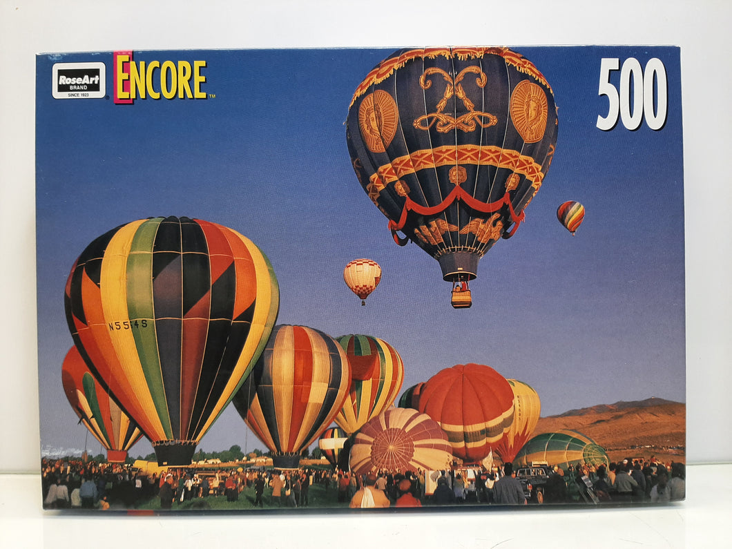 Rose Art 1998 Encore 500 Pieces Puzzle - Up, Up and Away - Masolut Superstore